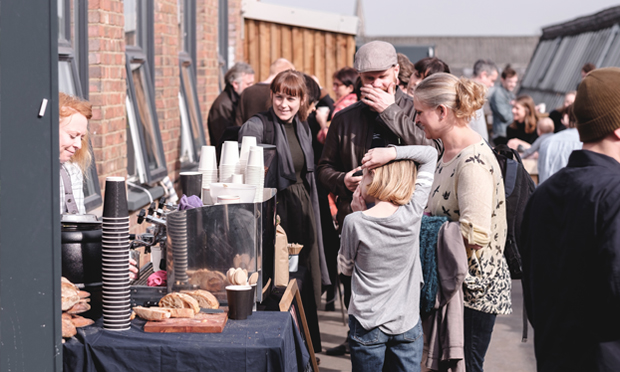 Popular: scenes from the Turning Earth E10 launch on 1 March. Photograph: Arthur Rummel