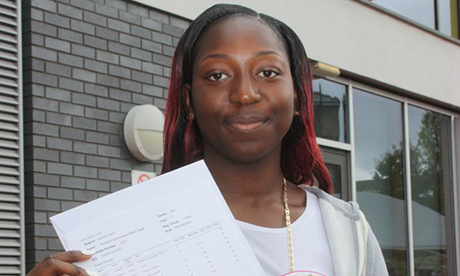 Urswick student Khadijat Lawal is celebrating her 16th birthday today and achieved A gradses in additional science, English literature, French and history (1)