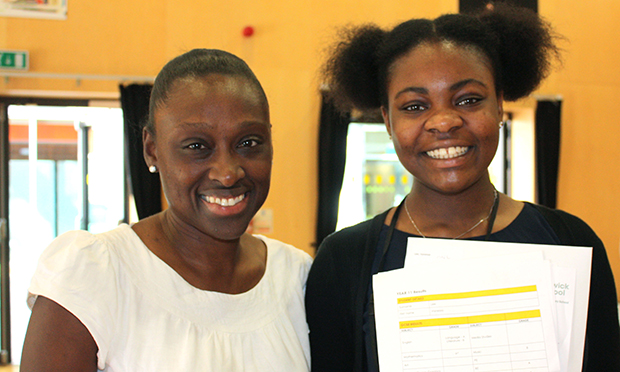 Urswick's Head Girl Vanessa Lee with local councillor Anntoinette Bramble