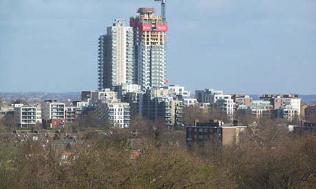 Woodberry Down Estate. Photograph: David Holt (Creative Commons)