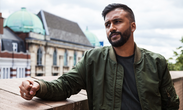 Shout from the rooftops: Hackney Empire Artistic Director Yamin Choudury. Photograph: Katherine Leedale