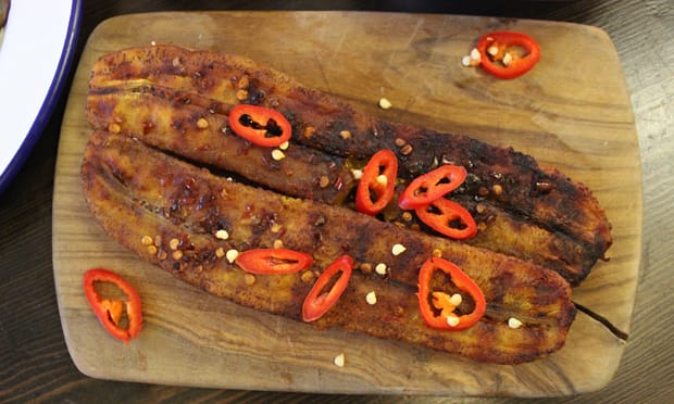Grilled plantain