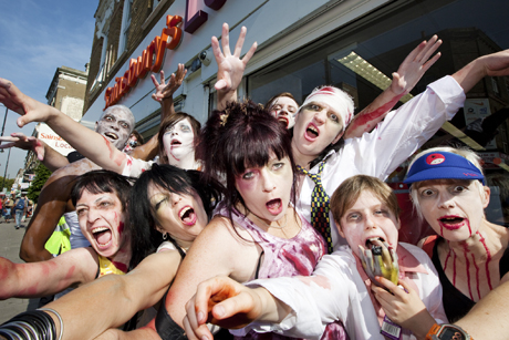 Zombies Stoke Newington Tim Sullivan